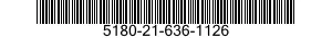 5180-21-636-1126 THREADING SET,SCREW 5180216361126 216361126