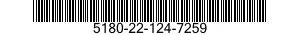 5180-22-124-7259 TOOL KIT,GENERAL MECHANIC'S 5180221247259 221247259