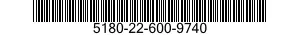 5180-22-600-9740 TOOL KIT,AUTOMOTIVE MECHANIC'S 5180226009740 226009740