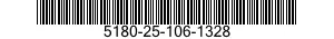 5180-25-106-1328 THREADING SET,SCREW 5180251061328 251061328