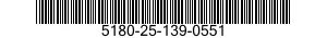 5180-25-139-0551 INSTALLATION KIT,FIBER OPTIC 5180251390551 251390551