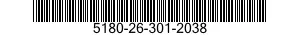 5180-26-301-2038 TOOL KIT,ELECTRONIC SYSTEM 5180263012038 263012038
