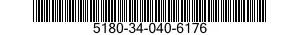 5180-34-040-6176 TOOL KIT,MACHINIST 5180340406176 340406176