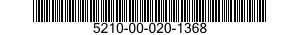 5210-00-020-1368  5210000201368 000201368