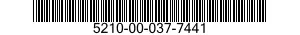 5210-00-037-7441  5210000377441 000377441