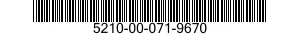 5210-00-071-9670 GAGE,AIR CAP 5210000719670 000719670