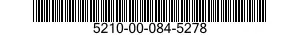 5210-00-084-5278  5210000845278 000845278