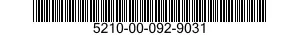 5210-00-092-9031  5210000929031 000929031
