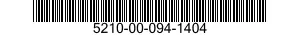5210-00-094-1404 PROTRACTOR 5210000941404 000941404