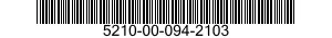 5210-00-094-2103  5210000942103 000942103