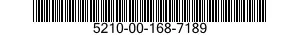 5210-00-168-7189  5210001687189 001687189
