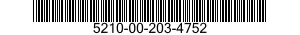 5210-00-203-4752  5210002034752 002034752