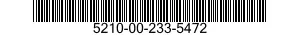 5210-00-233-5472  5210002335472 002335472