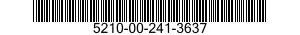 5210-00-241-3637  5210002413637 002413637