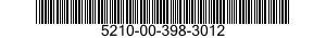 5210-00-398-3012  5210003983012 003983012