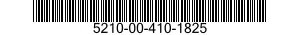 5210-00-410-1825  5210004101825 004101825