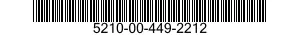 5210-00-449-2212 BLADE,THICKNESS GAGE 5210004492212 004492212