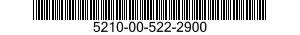 5210-00-522-2900 GAGE,PROPELLER BRAK * 5210005222900 005222900