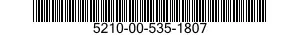 5210-00-535-1807  5210005351807 005351807
