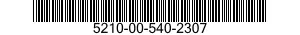 5210-00-540-2307  5210005402307 005402307
