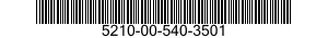 5210-00-540-3501  5210005403501 005403501