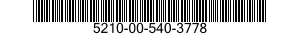 5210-00-540-3778 TAPE,MEASURING,REPLACEMENT 5210005403778 005403778