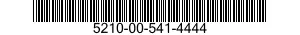 5210-00-541-4444  5210005414444 005414444