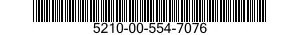 5210-00-554-7076  5210005547076 005547076