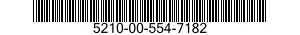 5210-00-554-7182  5210005547182 005547182