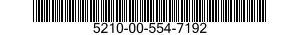 5210-00-554-7192  5210005547192 005547192
