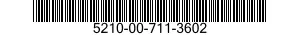 5210-00-711-3602  5210007113602 007113602