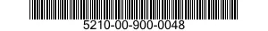5210-00-900-0048 PLUMB BOB 5210009000048 009000048