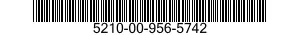 5210-00-956-5742  5210009565742 009565742