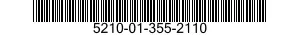 5210-01-355-2110  5210013552110 013552110