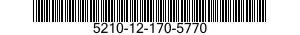 5210-12-170-5770 INDICATOR,DIAL 5210121705770 121705770