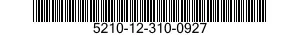 5210-12-310-0927 RULE,NONFOLDING 5210123100927 123100927