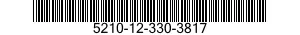 5210-12-330-3817 HOLDER,GAGE BLOCK 5210123303817 123303817