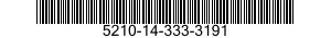 5210-14-333-3191  5210143333191 143333191