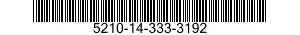 5210-14-333-3192  5210143333192 143333192