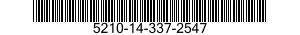 5210-14-337-2547  5210143372547 143372547
