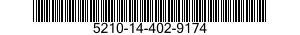 5210-14-402-9174 RULE,MACHINIST'S 5210144029174 144029174