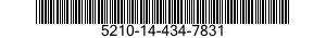 5210-14-434-7831 GAGE BLOCK 5210144347831 144347831