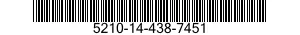 5210-14-438-7451 RULE,MULTIPLE FOLDING 5210144387451 144387451