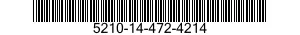 5210-14-472-4214 VERIFICATEUR,BRAQUA 5210144724214 144724214