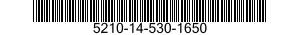 5210-14-530-1650 CLAMP,RULE 5210145301650 145301650