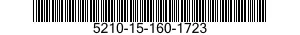 5210-15-160-1723 METERSTICK 5210151601723 151601723