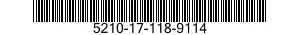 5210-17-118-9114 INDICATOR,DIAL 5210171189114 171189114