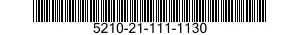 5210-21-111-1130 INDICATOR,DIAL 5210211111130 211111130