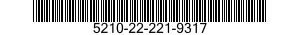 5210-22-221-9317 ROD END.STANDARD 5210222219317 222219317