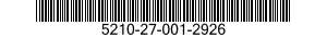 5210-27-001-2926 GAGE,DRILL POINT 5210270012926 270012926